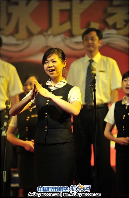 昆明机场地服公司举办歌咏比赛