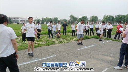 黑龙江空管分局技术保障部举办运动竞赛