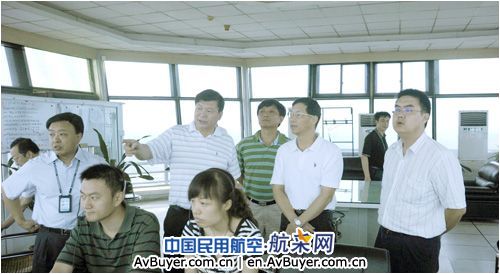 空管局周毅洲书记视察河南空管分局