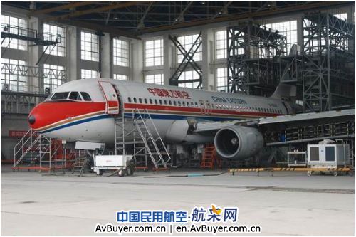 东航西安维修基地开展B-6029机4C+34A检工作