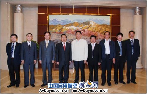 刘绍勇一行拜会甘肃省省长徐守盛