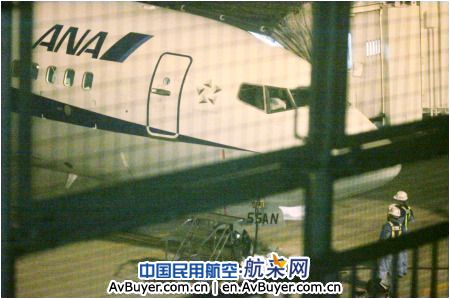 全日空班机遭鸟击油压系统故障 急降福冈机场