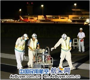 静冈机场启动跑道标示变更工程　27日投入使用