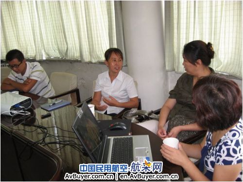 河北空管分局气象台与省气象台进行业务交流