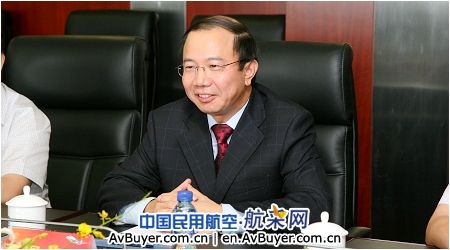 中国建筑工程总公司总经理易军访问中国商飞