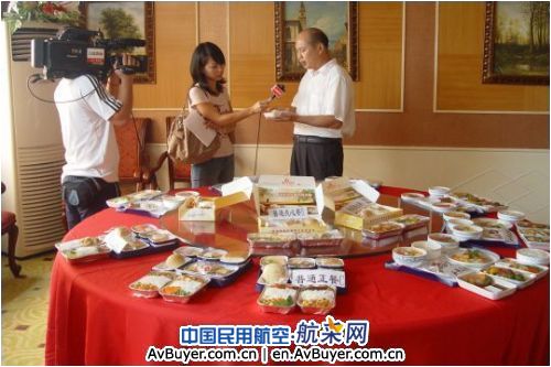 长沙航食美食“变脸”服务直航尽饱台胞“口服”