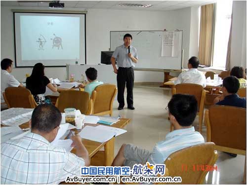2009年国航内训师训练营在国航机务培训中心举办