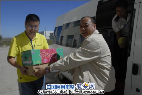 锡林浩特机场公司领导慰问生产一线员工