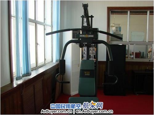 锡林浩特机场公司员工健身房投入使用