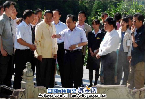 老挝党和国家主席到腾冲热海景区参观考察
