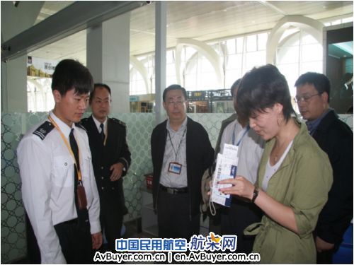 西北管理局行业安全大检查督察组抽查宁夏民航