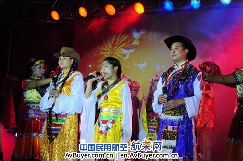 国航成都维修基地举办庆祝祖国60华诞文艺演出