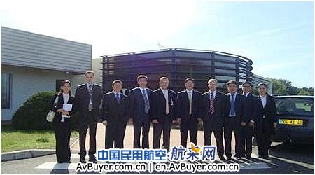 中国商飞公司副总经理史坚忠赴欧洲考察访问