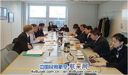 中国商飞公司副总经理史坚忠赴欧洲考察访问
