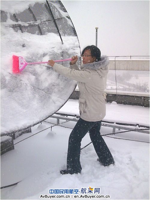 大雪肆虐，太原机场已经开放