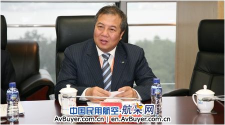 美捷特公司CEO特里.特威格一行访问中国商飞