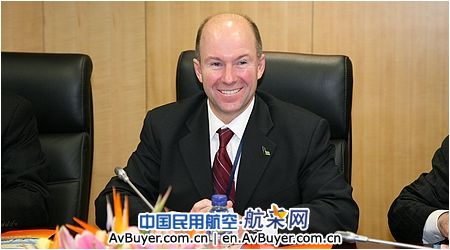 美国汉胜公司CEO阿兰.贝尔一行访问中国商飞