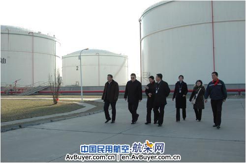 中国航油华北公司领导到天津分公司检查指导