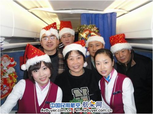 南航北方“银燕”带来“圣诞惊喜”