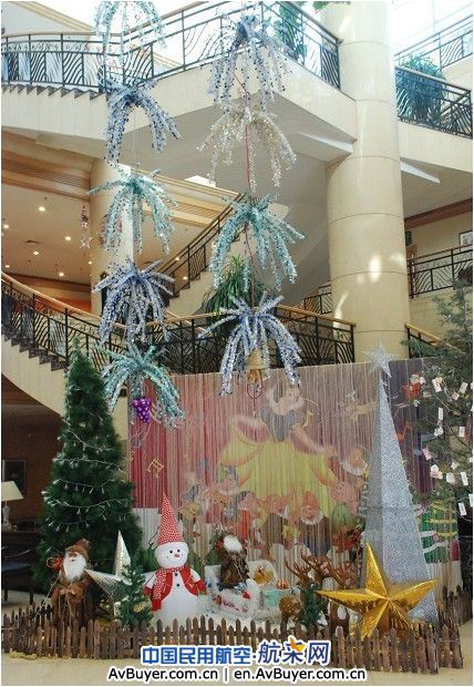 烟台民航大厦成功举办圣诞大型歌舞晚会