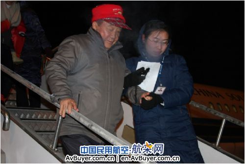 在零下30度奋战的南航吉林员工