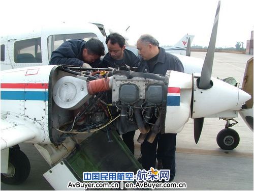 广汉机务元旦期间完成二架西门诺尔500小时检修