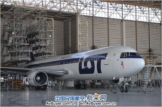 Ameco首次为波兰航空实施波音767飞机大修