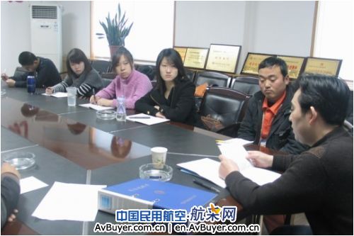 东航西北分公司地面部组织新工开展岗前培训