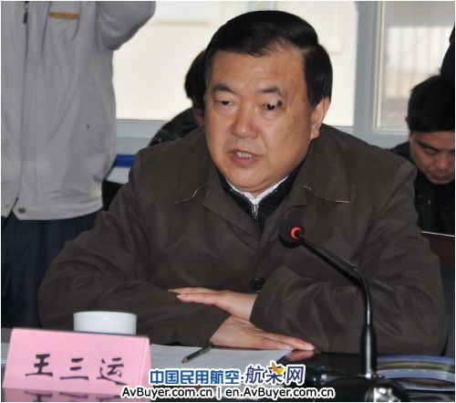 安徽省长王三运视察合肥新桥机场建设