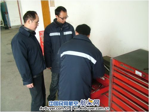 民航飞院广汉机务开展安全隐患大排查行动