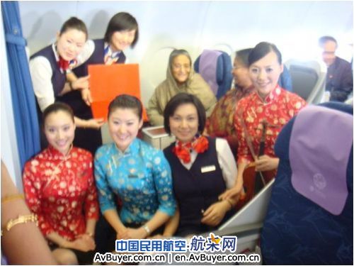 东航北京圆满完成孟加拉国总理专机保障任务