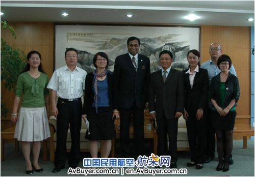 6月6日斯里兰卡驻华大使做客东航云南分公司