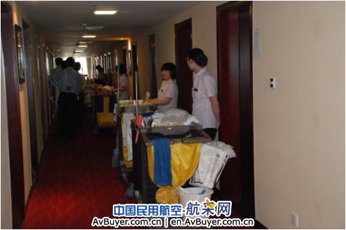 东方飞培客房部举行技能竞赛