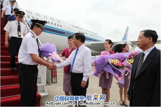 南航引进第400架飞机 机队规模跻身世界前六