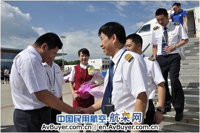 天津航空ERJ190型飞机首次进军新疆支线航空市场