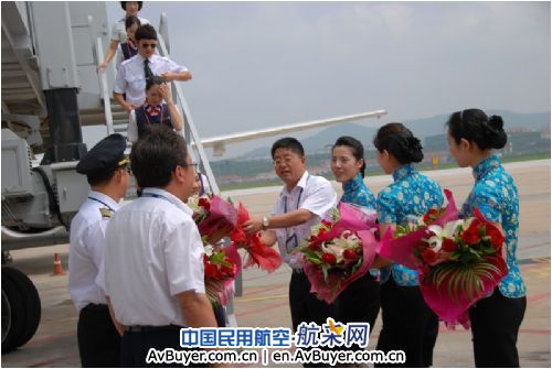 东航开辟呼和浩特-烟台-济州航线 成功首航