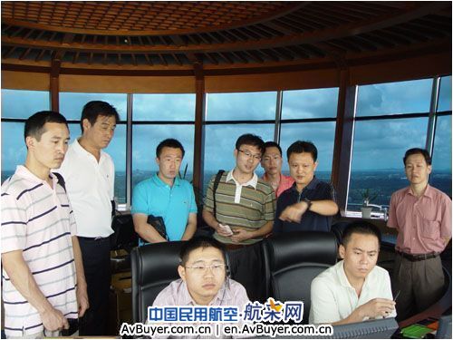 民航大学调研组在海南空管分局开展调研工作
