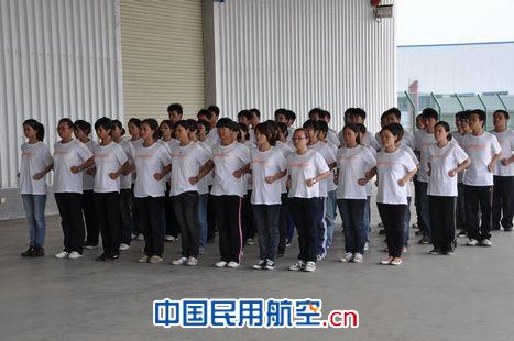 白云机场货站举办“第四期”新员工培训