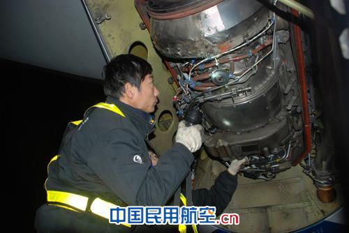 东航山西维修部认真落实飞机冬季维护与保障