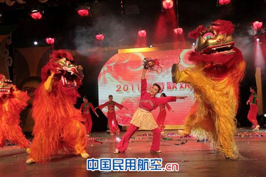 昆明航空公司2011年度春节联欢晚会盛大举行