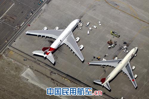 空客380与波音747的比较