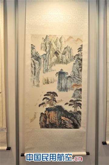 河北航空12幅作品参加冀中能源举办书画摄影展