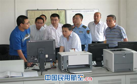 国家空管委专家到民航河北空管分局调研