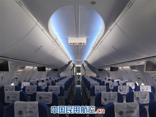 南航广西机队再添新丁 全新内饰飞机首度起航