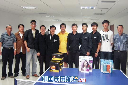 东航工程技术公司虹桥航线部举办职工乒乓球比赛