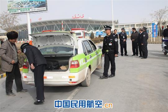 喀什机场公安分局积极响应安保升级