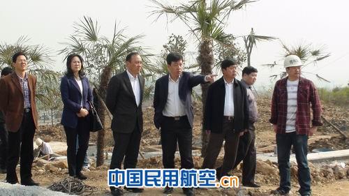 民航局空管局副局长朱士新视察西北局工程建设