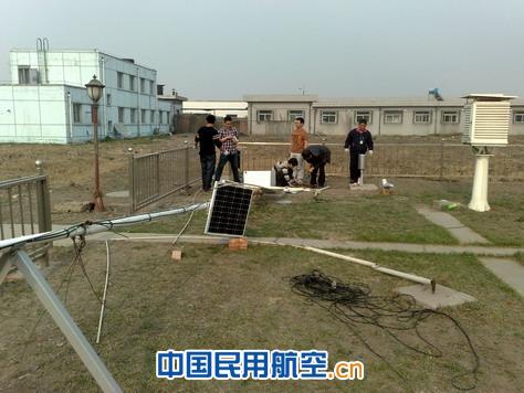 天津空管分局气象台顺利完成春季设备换季工作