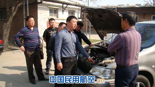 民航天津空管分局组织驾驶员进行车辆换季培训