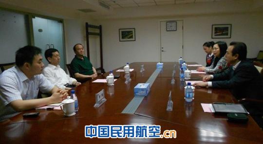 东航河北总经理高绳富带队走访集团客户河北钢铁